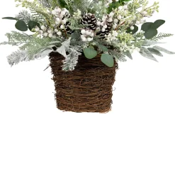 Berries and Pinecones Frosted Artificial Christmas Decoration - 28