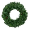Black River Pine Artificial Christmas Wreath, 24-Inch, Unlit