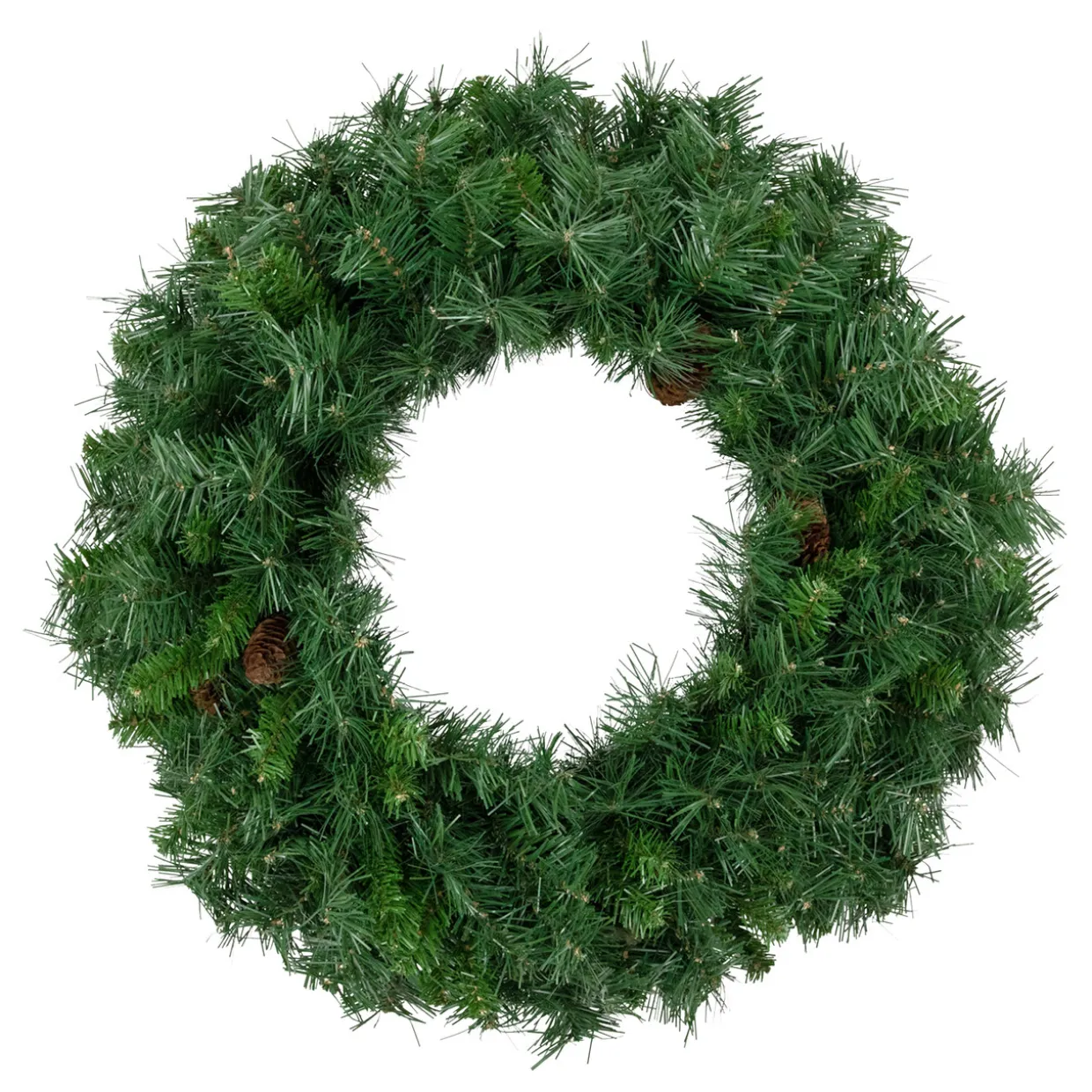 Black River Pine Artificial Christmas Wreath, 24-Inch, Unlit