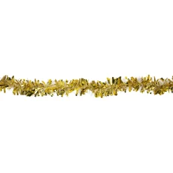 Boa and Snow Blush Wide Cut Tinsel Commercial Christmas Garland - 50' x 3