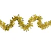 Boa Wide Cut Tinsel Commercial Christmas Garland - 50' x 3" - Gold - Unlit