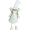 Bobble Girl Angel Christmas Figurine - 26.75" - White