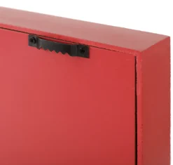 BRUBAKER Christmas Countdown Calendar - Wooden Board with Calendar Sheets - White with 6 LED Lights - 11 x 1.57 x 14 inches