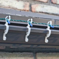 Bucket of 150 Clear Max Pro Anywhere Flip Christmas Light Clips