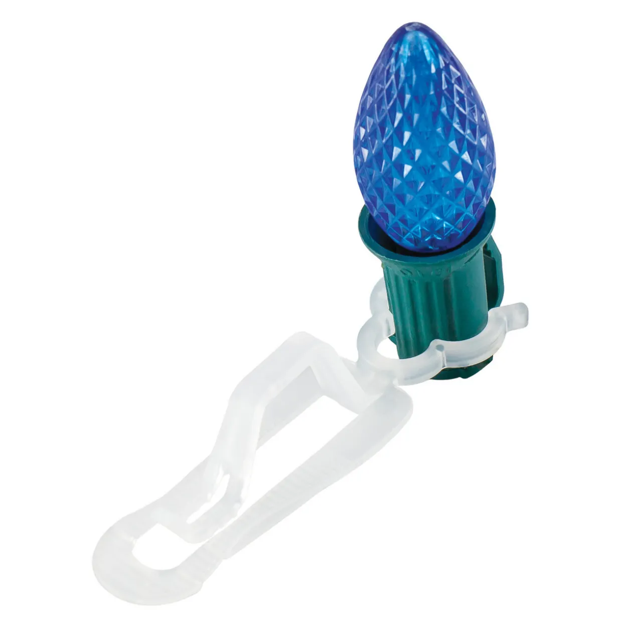 Bucket of 300 Clear Outdoor Universal Christmas Light Clips