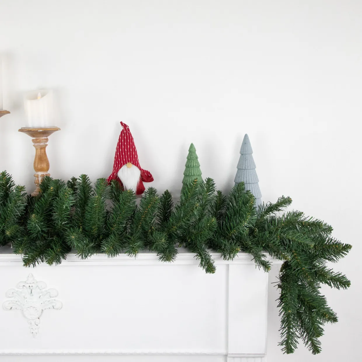 Buffalo Fir Artificial Christmas Garland - 9' x 12" - Unlit