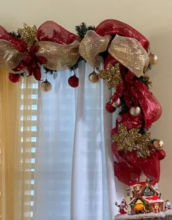 Buffalo Fir Commercial Length Artificial Christmas Garland - 25' x 20