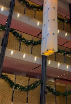 Buffalo Fir Commercial Length Artificial Christmas Garland - 25' x 20