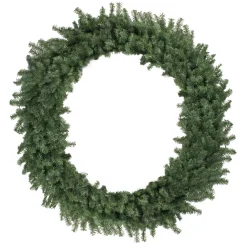 Canadian Pine Commercial Size Artificial Christmas Wreath - 5' - Unlit