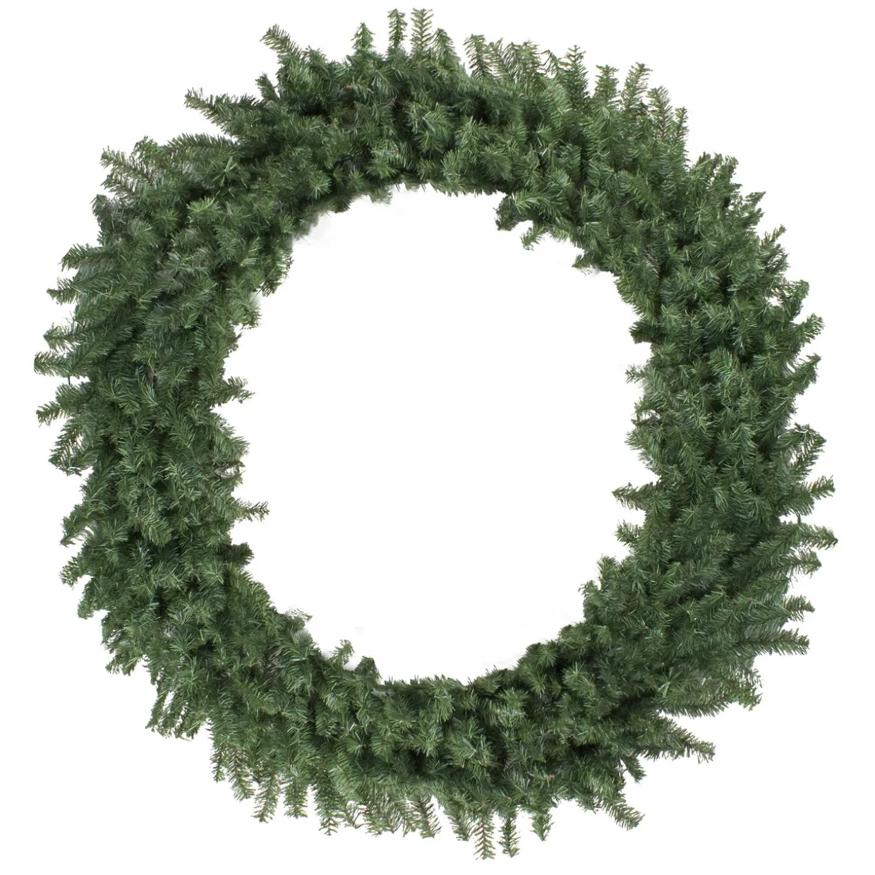 Canadian Pine Commercial Size Artificial Christmas Wreath - 5' - Unlit