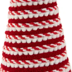 Candy Cane Swirled Christmas Cone Tree - 10.5