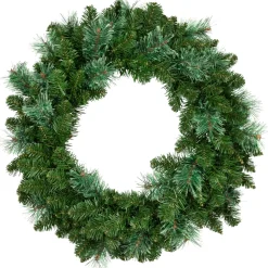 Cashmere Mixed Pine Artificial Christmas Wreath - 24" - Unlit
