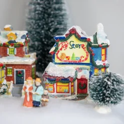 Children's Toy Store Christmas Village Building Decoration - 4"