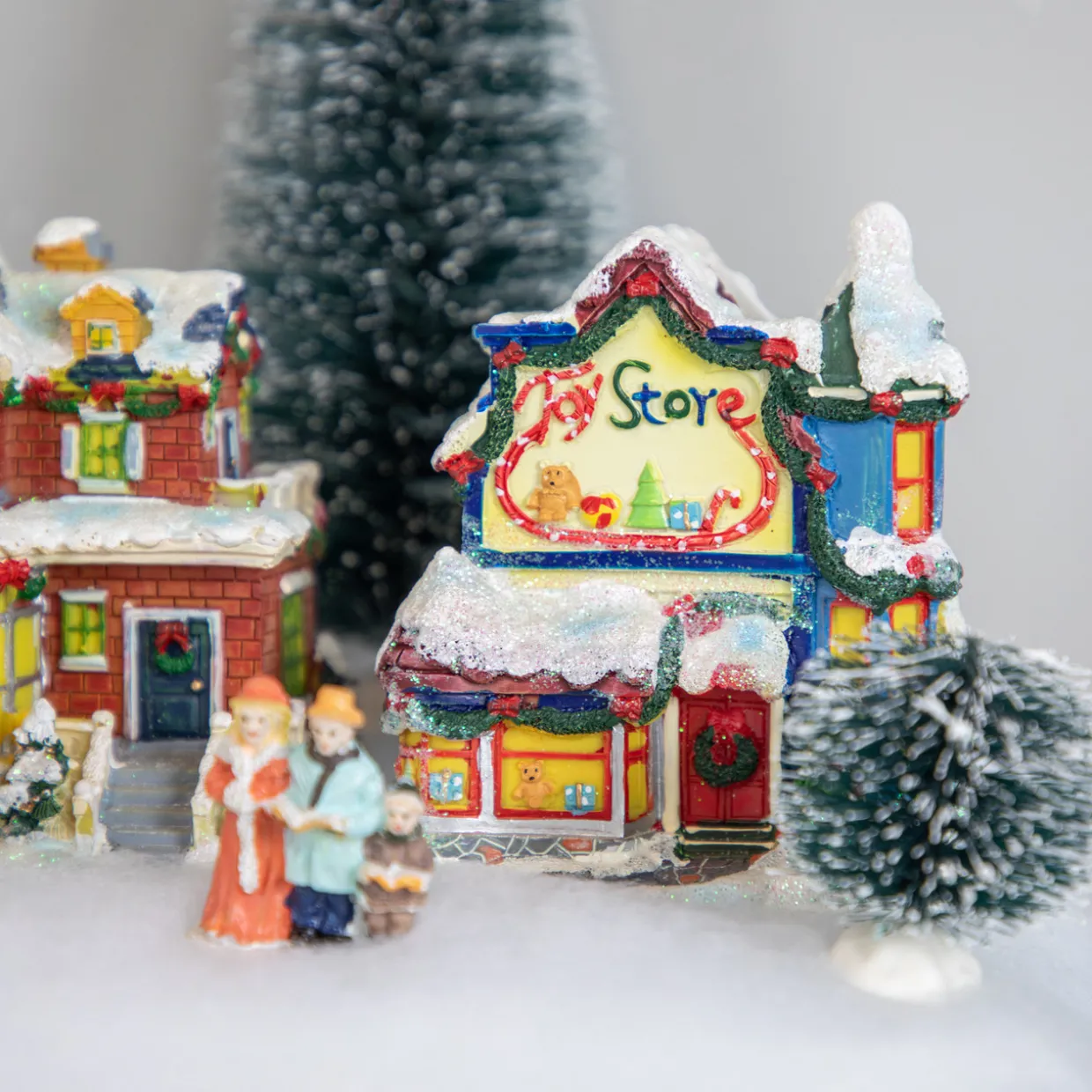 Children's Toy Store Christmas Village Building Decoration - 4"