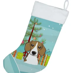 Christmas Tree and Beagle Christmas Stocking BB1611CS