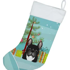Christmas Tree and French Bulldog Christmas Stocking BB1599CS