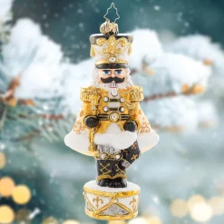 Christopher Radko Golden Guardian Glass Christmas Ornament 1021657