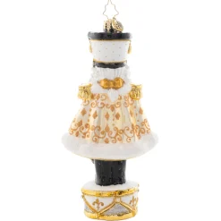 Christopher Radko Golden Guardian Glass Christmas Ornament 1021657