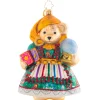 Christopher Radko Muffy's Fortune Glass Christmas Ornament 1021478