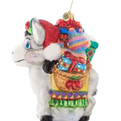 Christopher Radko Packed With Presents Glass Christmas Ornament 1021541