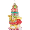 Christopher Radko Piled-High Sleigh Glass Christmas Ornament 1021677