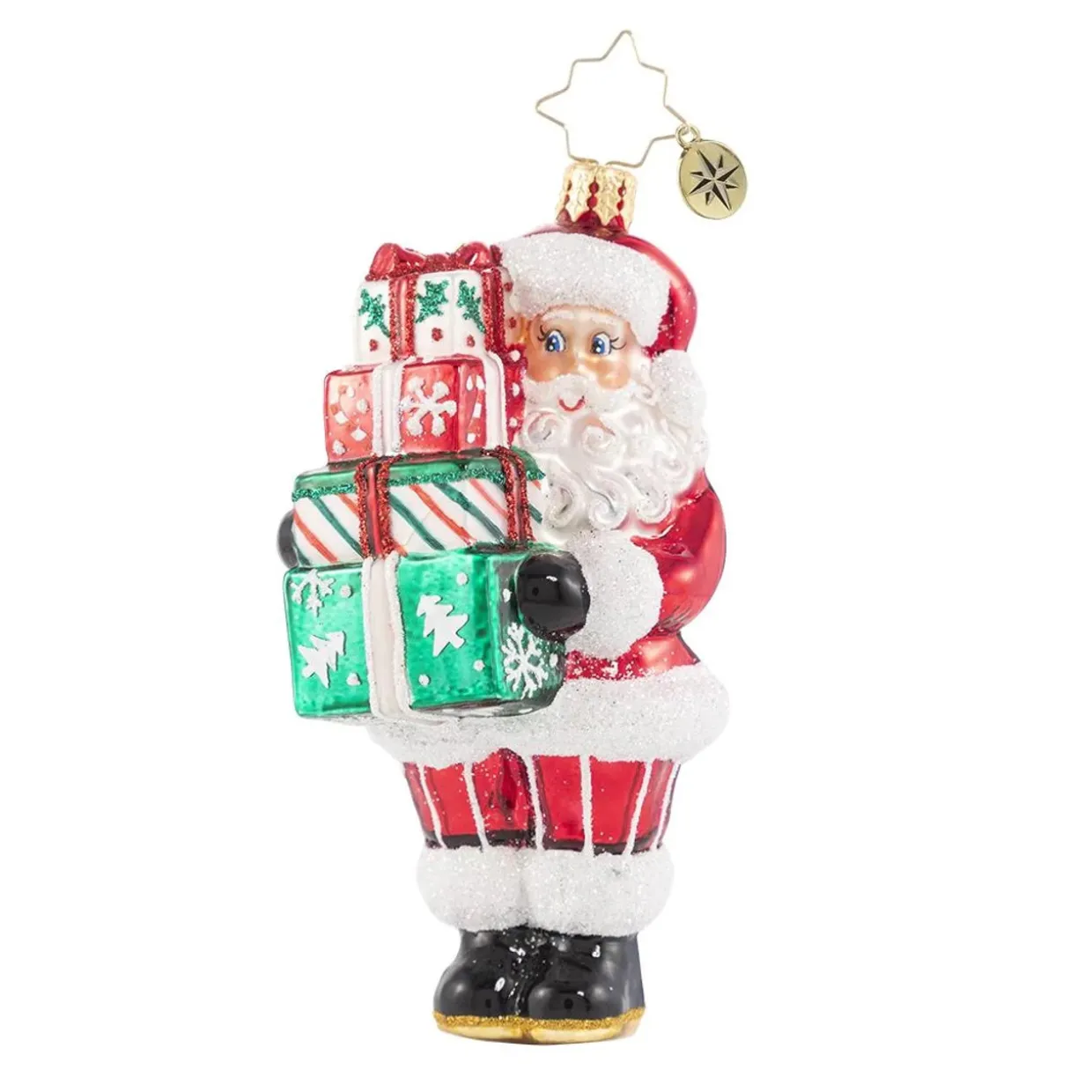 Christopher Radko Time to Celebrate! Glass Christmas Ornament 1020771
