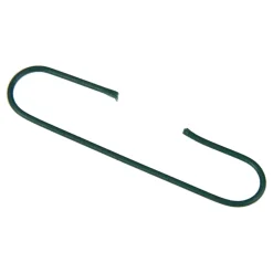 Club Pack of 100 Forest Green Christmas Ornament Hooks 1.5"