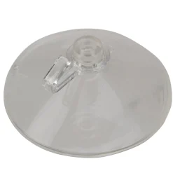 Club Pack of 20 Mini Clear Hanging Christmas Suction Cup Hooks 1"