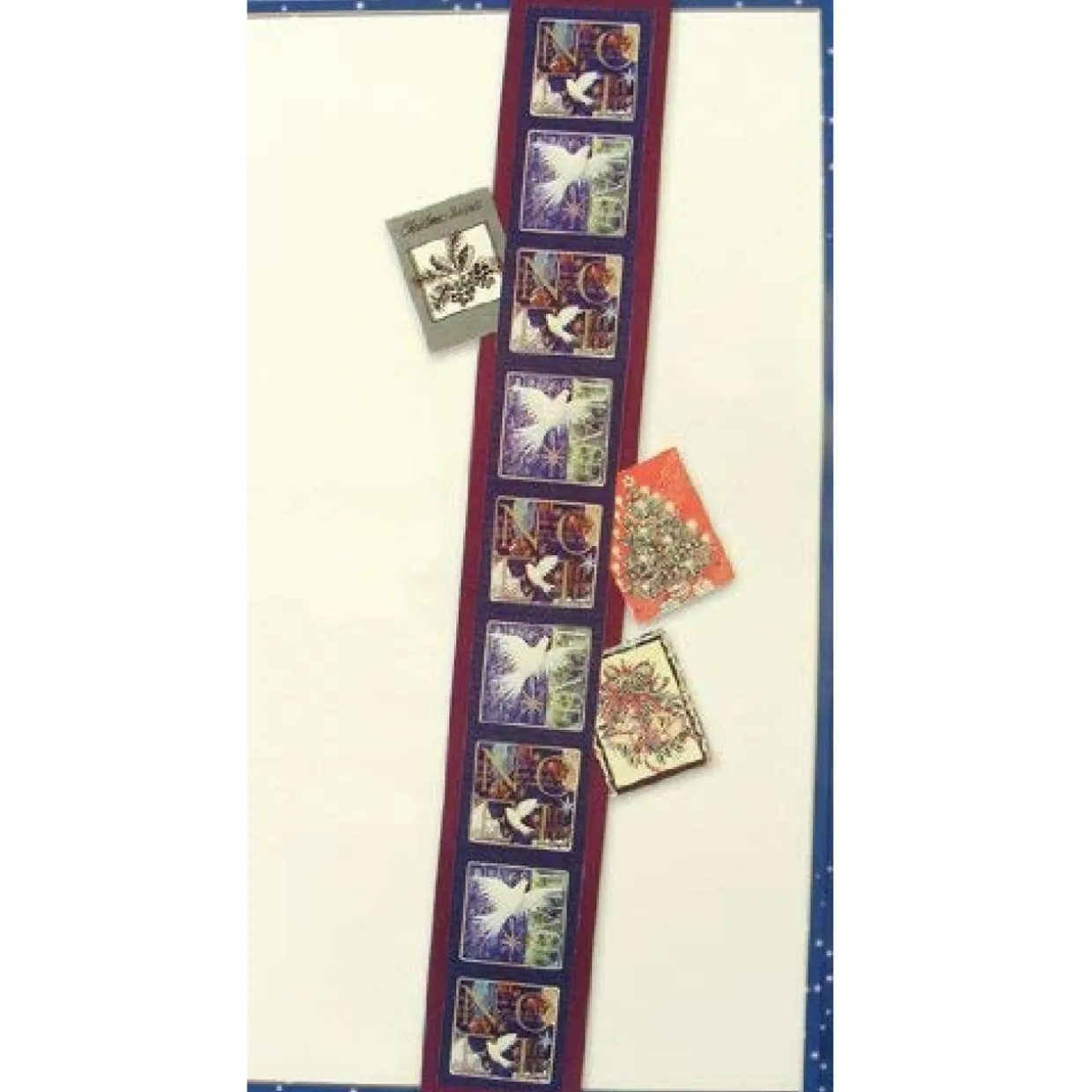 Club Pack of 144 Peace Dove Christmas Card Wall Holders 42"