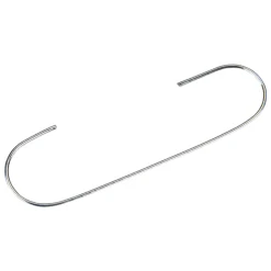 Club Pack of 100 Silver Christmas Ornament Hooks 1.5"
