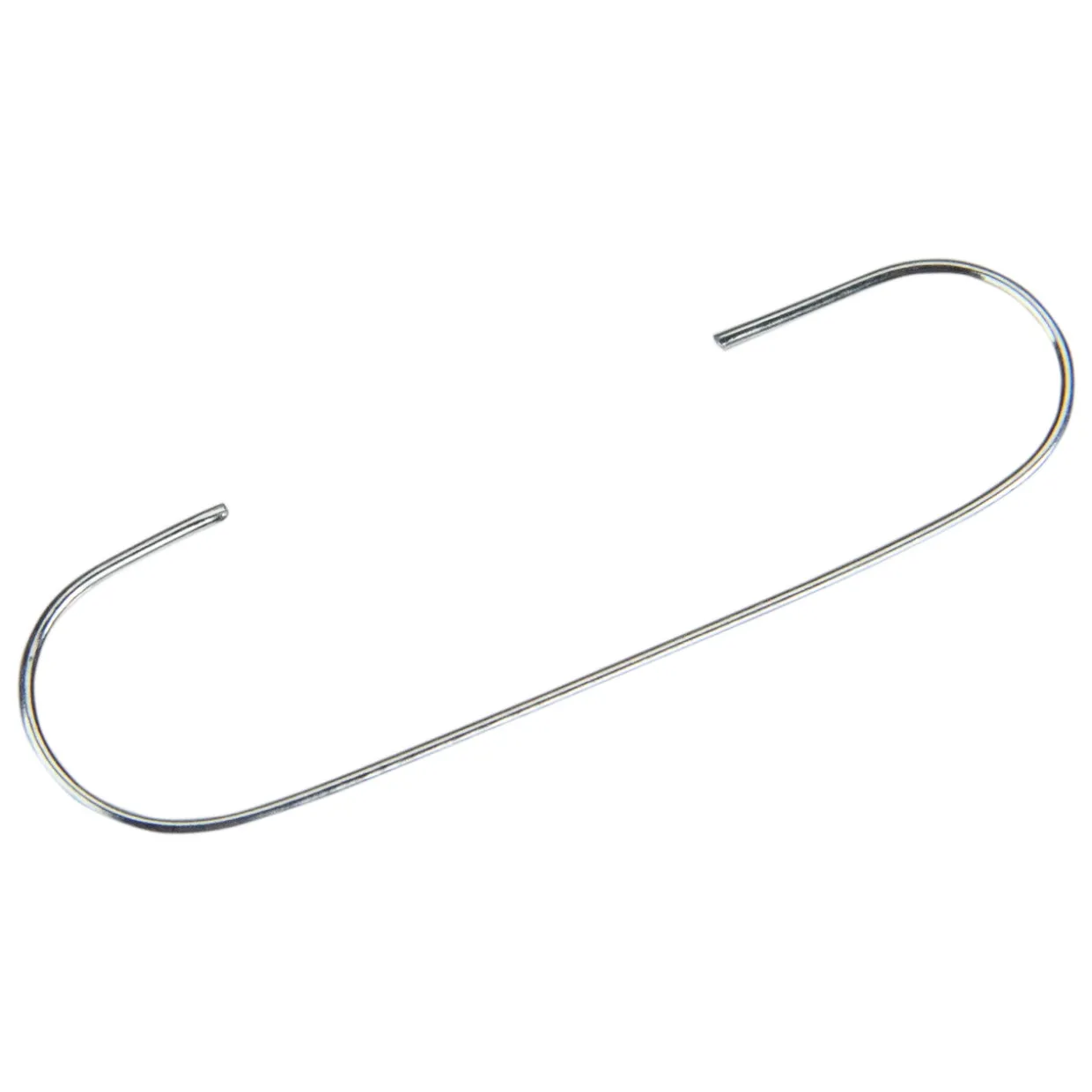 Club Pack of 100 Silver Christmas Ornament Hooks 1.5"