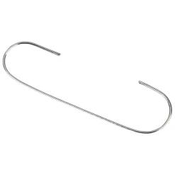 Club Pack of 100 Silver Christmas Ornament Hooks 1.5"