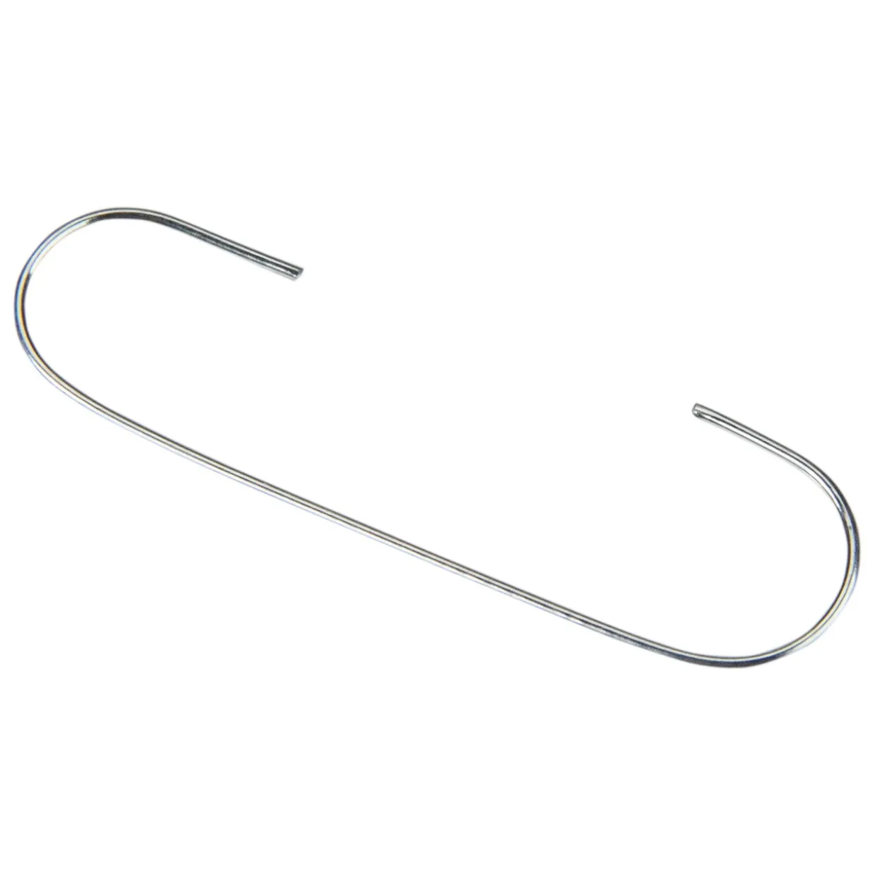 Club Pack of 100 Silver Christmas Ornament Hooks 1.5"