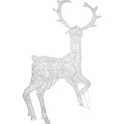 Commercial Grade Acrylic Reindeer Outdoor Christmas Decoration - 46.5
