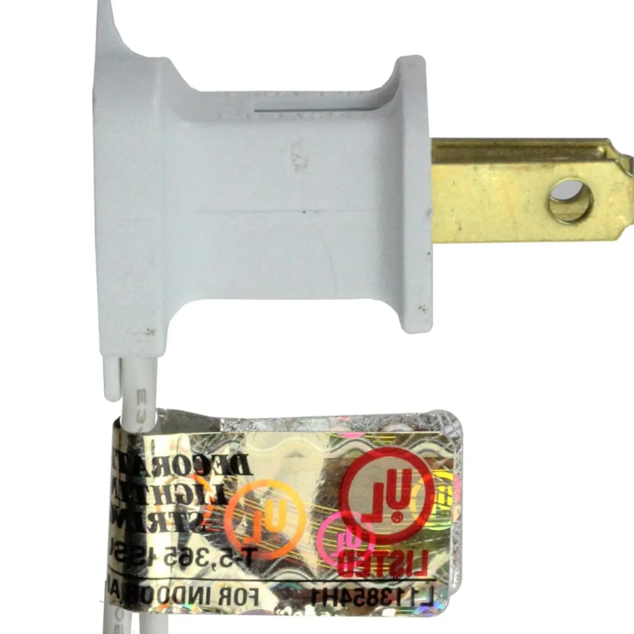 Commercial Grade LED Wide Angle Christmas Lights - Warm White - 3ct - 17.5' White Wire