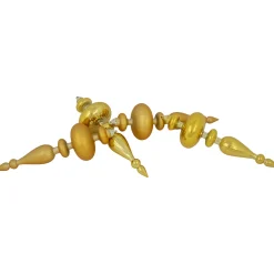 Commercial Size 2-Finish Christmas Finial Shatterproof Ornaments - Gold -12