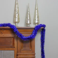 Commercial Tinsel Foil Christmas Garland - 50' x 2.5