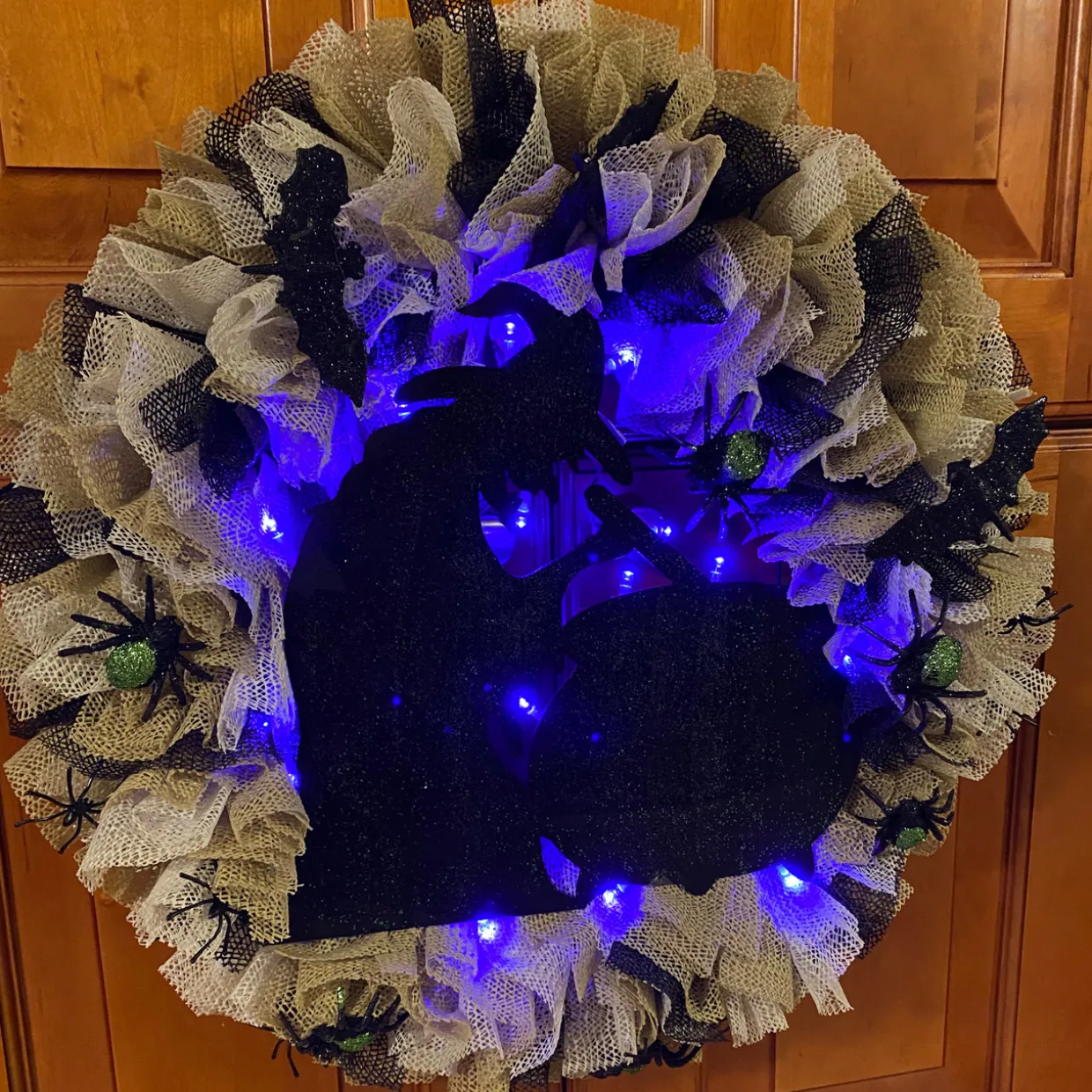 15-Count Battery Operated Purple LED Micro Christmas Lights - 4.8 ft Purple Wire