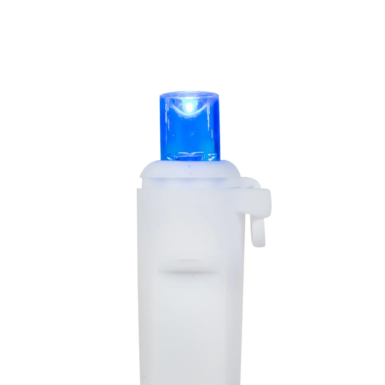 50-Count Blue and White LED Wide Angle Christmas Lights - 16.25 ft White Wire