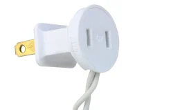 50-Count Blue LED Mini Christmas Light Set, 16.25ft White Wire