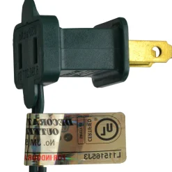 25-Count Clear and White Opaque C9 Christmas Light Set, 24ft Green Wire