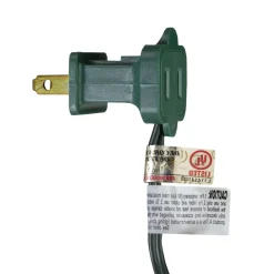 100-Count Clear Perm-O-Snap Mini Christmas Light Set, 49.3ft Green Wire