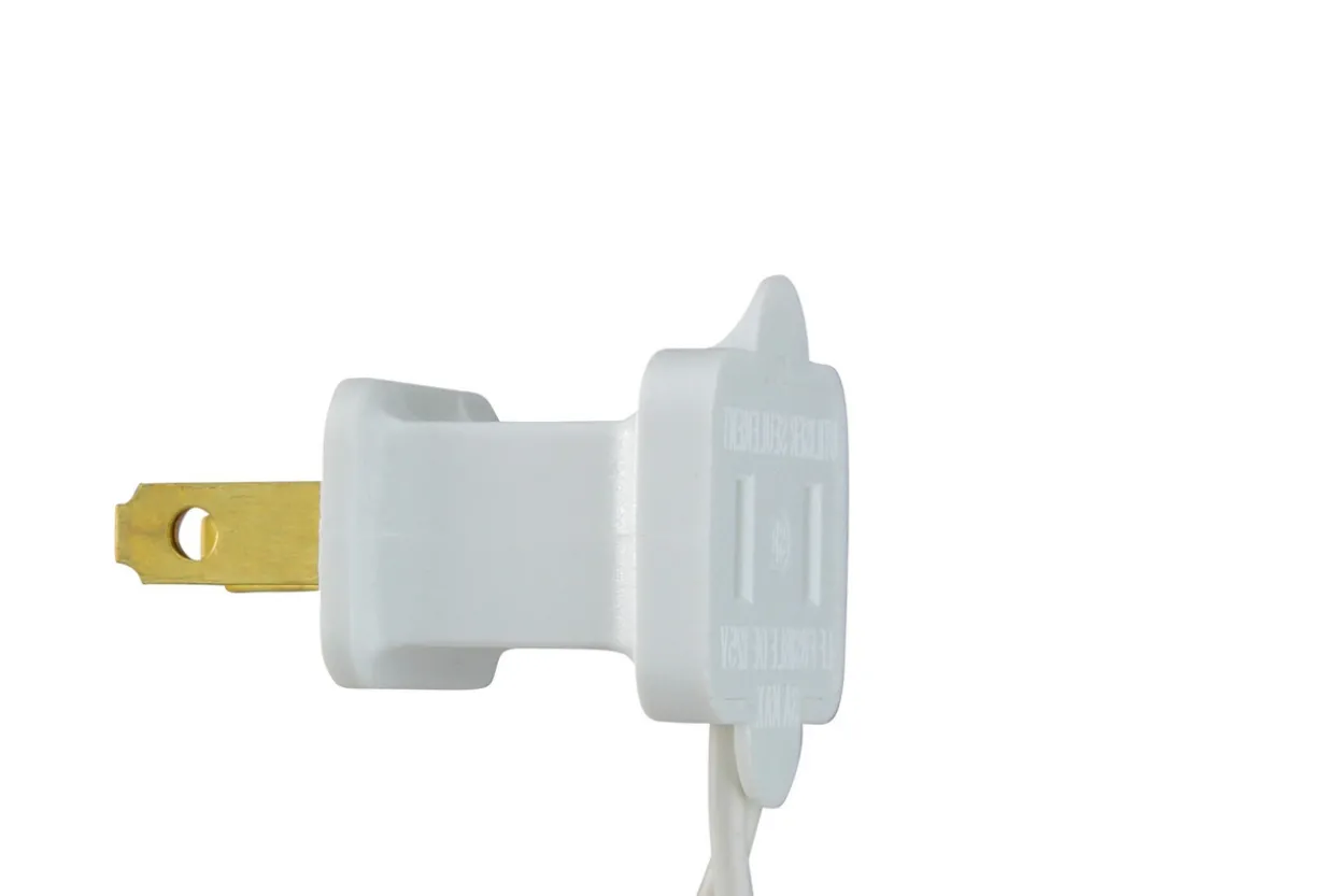 10-Count Frosted White G40 Globe Christmas Light Set - 9ft White Wire