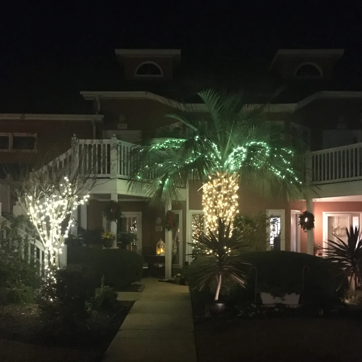 35-Count Green Mini Christmas Light Set, 7ft Green Wire