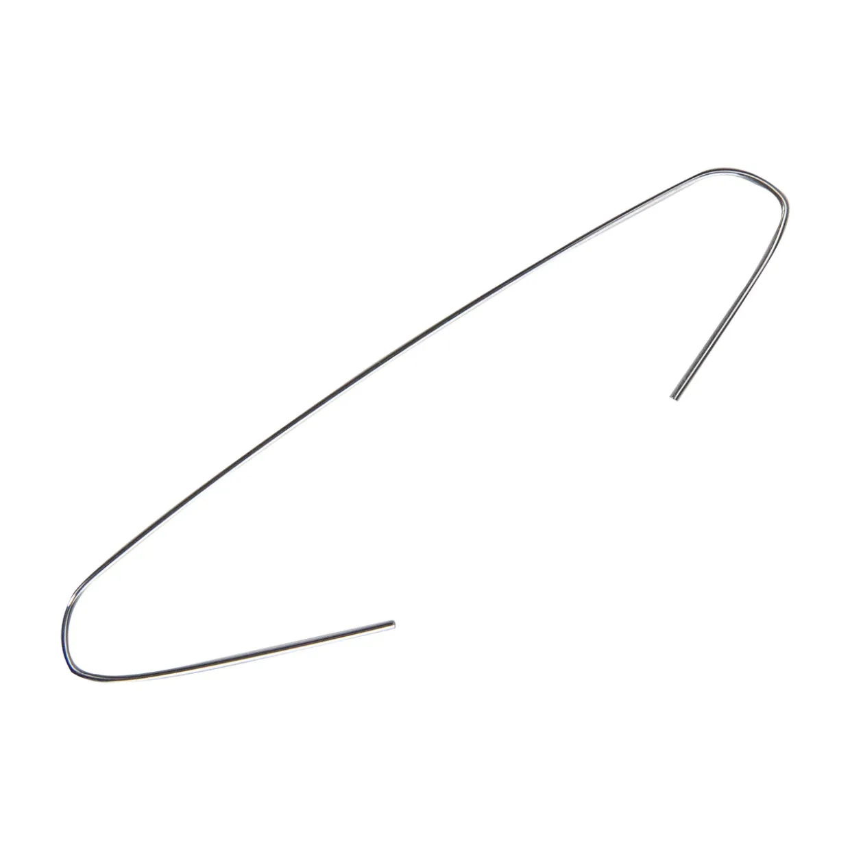 200-Count Holiday Decoration and Gift Collections Silver Ornament Hooks 2.5"