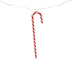 10-Count LED Micro Fairy Christmas Lights with Candy Canes