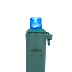 100-Count Multi-Color LED Wide Angle Christmas Lights, 33 ft Green Wire