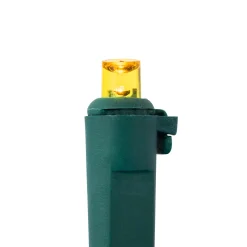 100-Count Multi-Color LED Wide Angle Christmas Lights, 33 ft Green Wire