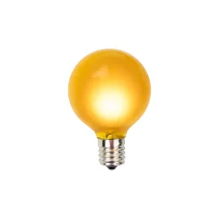 10-Count Multi-Color Satin G50 Globe Christmas Replacement Bulbs