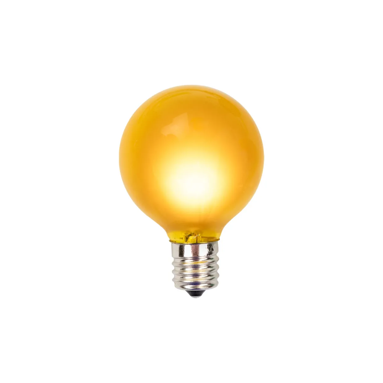 10-Count Multi-Color Satin G50 Globe Christmas Replacement Bulbs